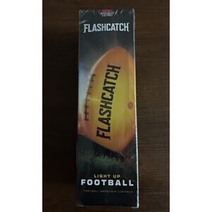 Flashcatch Light Up glowing official size Football Size 6 LED Lights Illuminate